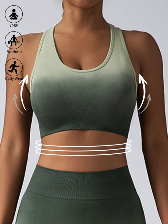 High Impact Sports Bras For Women,Racerback Running Bra Workout Crop Tank Tops