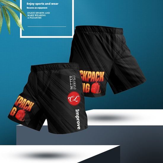 Gym Boxing Fighting Casual Fashion Shorts